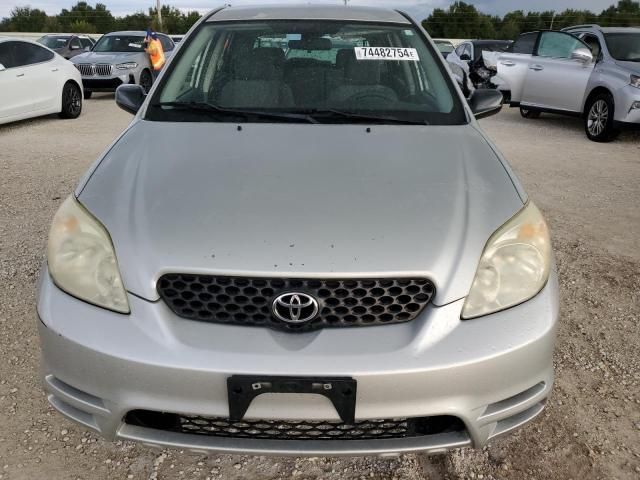 2003 Toyota Corolla Matrix XR