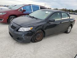 Vehiculos salvage en venta de Copart Arcadia, FL: 2010 Toyota Corolla Base