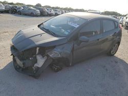 Salvage cars for sale at San Antonio, TX auction: 2018 Ford Fiesta SE