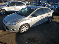 Salvage cars for sale at Woodhaven, MI auction: 2014 Ford Focus S