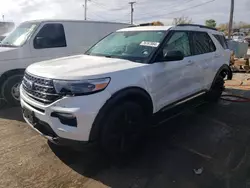 Ford Explorer xlt salvage cars for sale: 2021 Ford Explorer XLT