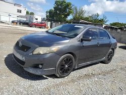 Toyota salvage cars for sale: 2010 Toyota Corolla Base