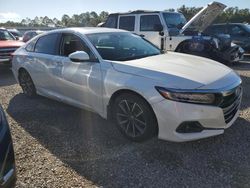 Salvage cars for sale at Midway, FL auction: 2021 Honda Accord EXL