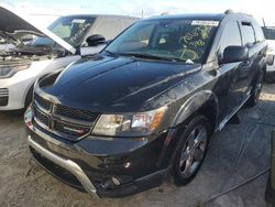 Dodge Journey Crossroad salvage cars for sale: 2016 Dodge Journey Crossroad