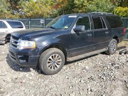 Ford salvage cars for sale: 2016 Ford Expedition EL XLT