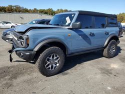 Salvage cars for sale at Exeter, RI auction: 2023 Ford Bronco Base