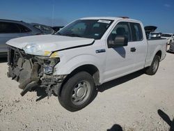 Salvage trucks for sale at Temple, TX auction: 2016 Ford F150 Super Cab