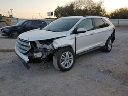 Salvage cars for sale at Oklahoma City, OK auction: 2015 Ford Edge SEL