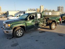 Salvage cars for sale at New Orleans, LA auction: 2015 GMC Sierra C1500 SLE