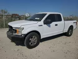 Salvage cars for sale at Grand Prairie, TX auction: 2018 Ford F150 Super Cab