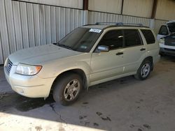 Salvage cars for sale at auction: 2007 Subaru Forester 2.5X