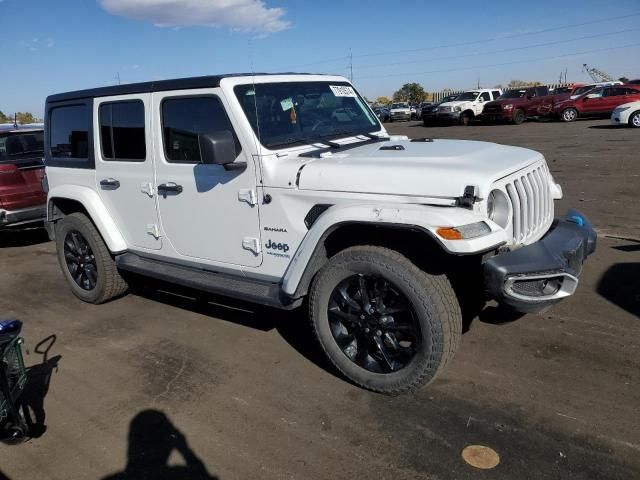 2022 Jeep Wrangler Unlimited Sahara 4XE