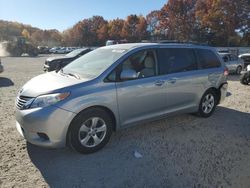 Toyota Sienna le salvage cars for sale: 2014 Toyota Sienna LE