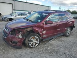 Salvage cars for sale from Copart Leroy, NY: 2017 Chevrolet Equinox LT