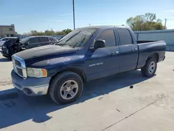 Salvage trucks for sale at Wilmer, TX auction: 2004 Dodge RAM 1500 ST