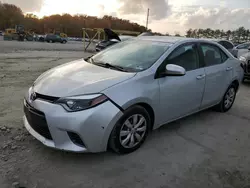 Toyota Vehiculos salvage en venta: 2016 Toyota Corolla L