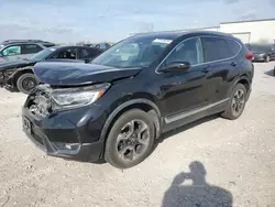 Salvage cars for sale at Kansas City, KS auction: 2017 Honda CR-V Touring