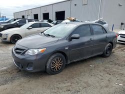 Salvage cars for sale at Jacksonville, FL auction: 2011 Toyota Corolla Base