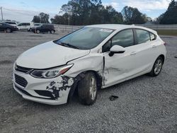 Chevrolet Vehiculos salvage en venta: 2018 Chevrolet Cruze LT