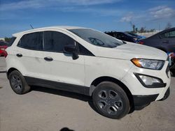 Salvage cars for sale from Copart Orlando, FL: 2021 Ford Ecosport S