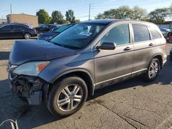 Salvage cars for sale at Moraine, OH auction: 2011 Honda CR-V EXL