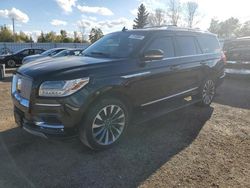 Salvage cars for sale from Copart Bowmanville, ON: 2021 Lincoln Navigator Reserve