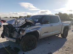 Salvage cars for sale at New Braunfels, TX auction: 2024 Toyota Tundra Crewmax Limited