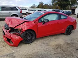 Salvage cars for sale at Chatham, VA auction: 2012 Honda Civic SI