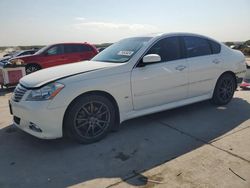 Salvage cars for sale at Grand Prairie, TX auction: 2009 Infiniti M35 Base