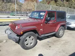 2010 Jeep Wrangler Sahara en venta en Waldorf, MD