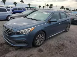 Salvage cars for sale at Arcadia, FL auction: 2015 Hyundai Sonata Sport