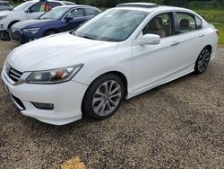 Salvage cars for sale at Riverview, FL auction: 2013 Honda Accord EXL