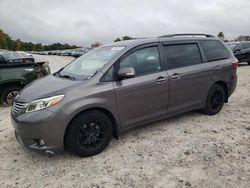 Toyota salvage cars for sale: 2015 Toyota Sienna XLE