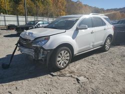 Salvage cars for sale at Hurricane, WV auction: 2017 Chevrolet Equinox LT