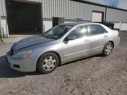 Salvage cars for sale at Leroy, NY auction: 2006 Honda Accord LX