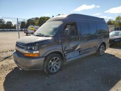 Salvage trucks for sale at Chalfont, PA auction: 2017 Chevrolet Express G2500