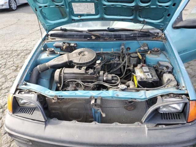 1992 GEO Metro XFI