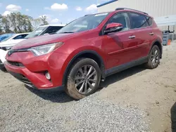 Toyota rav4 Limited salvage cars for sale: 2017 Toyota Rav4 Limited