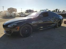 Vehiculos salvage en venta de Copart Los Angeles, CA: 2015 BMW 640 I Gran Coupe