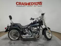 Salvage motorcycles for sale at Dallas, TX auction: 2009 Harley-Davidson Flstf