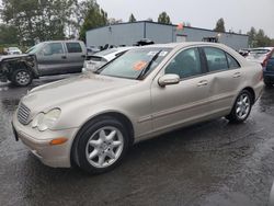 Mercedes-Benz salvage cars for sale: 2002 Mercedes-Benz C 240