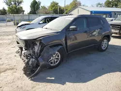 Jeep salvage cars for sale: 2018 Jeep Compass Sport