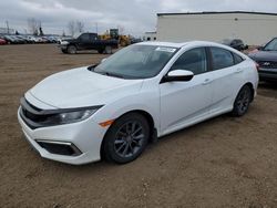 Honda salvage cars for sale: 2021 Honda Civic EX