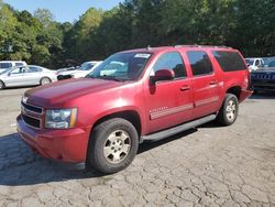 Chevrolet salvage cars for sale: 2012 Chevrolet Suburban C1500 LT