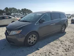 Salvage cars for sale at Loganville, GA auction: 2013 Honda Odyssey EX