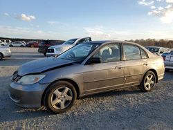 Salvage cars for sale at Spartanburg, SC auction: 2005 Honda Civic EX