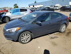 Salvage cars for sale at Woodhaven, MI auction: 2016 KIA Forte LX