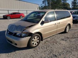 Honda salvage cars for sale: 2002 Honda Odyssey EXL