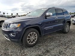 Carros salvage para piezas a la venta en subasta: 2015 Jeep Grand Cherokee Limited