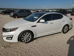 Salvage cars for sale at Houston, TX auction: 2015 KIA Optima EX